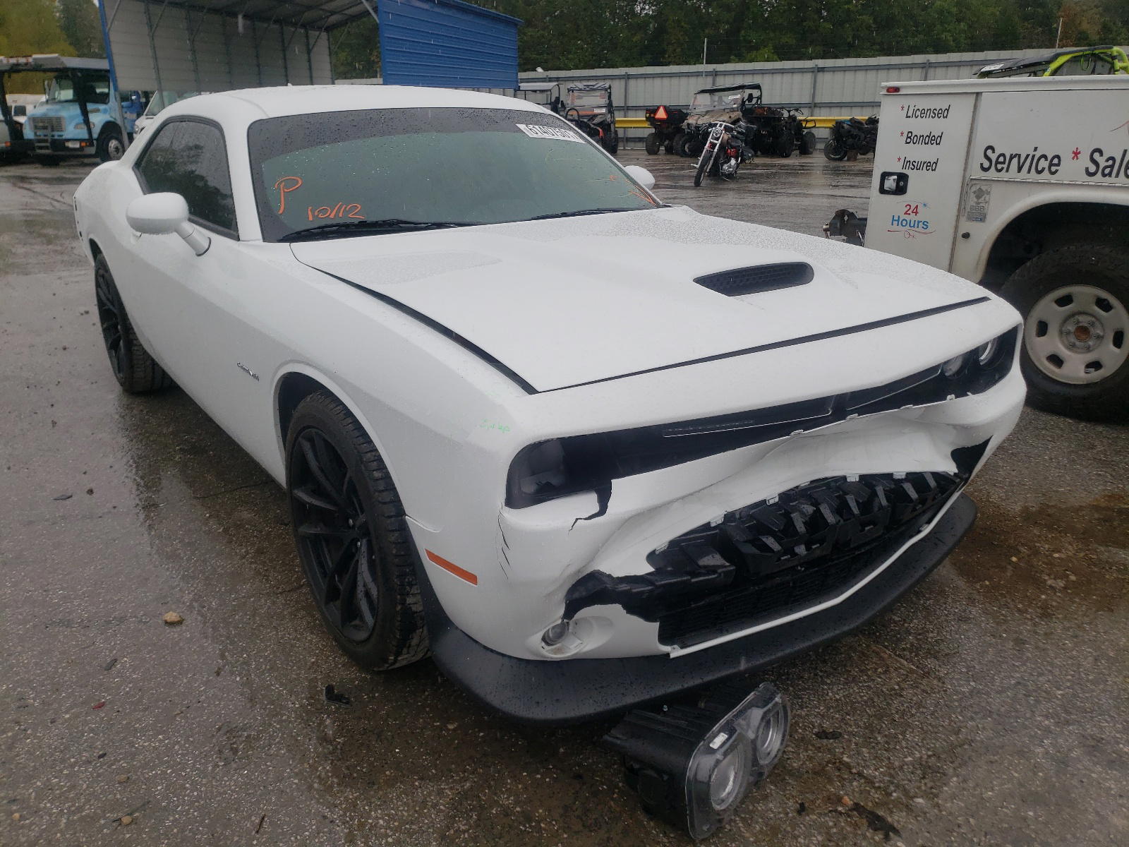 DODGE CHALLENGER 2021 with VIN 2C3CDZBT0MH606806 - Photo from auction