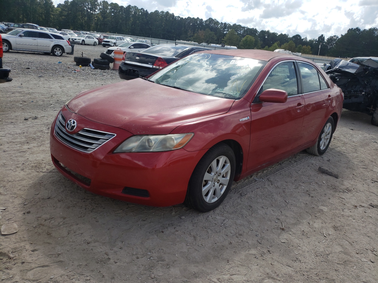 Photo 2 from auction – 2007 TOYOTA CAMRY HYBR with VIN JTNBB46K773029227