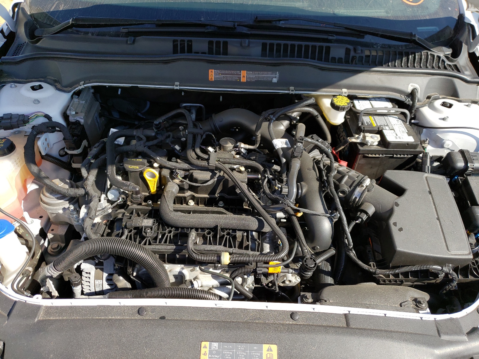Photo 7 from auction – 2019 FORD FUSION SE with VIN 3FA6P0HD5KR245981