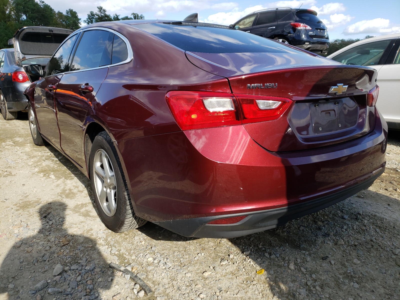 Photo 3 from auction – 2016 CHEVROLET MALIBU LS with VIN 1G1ZB5ST3GF277344