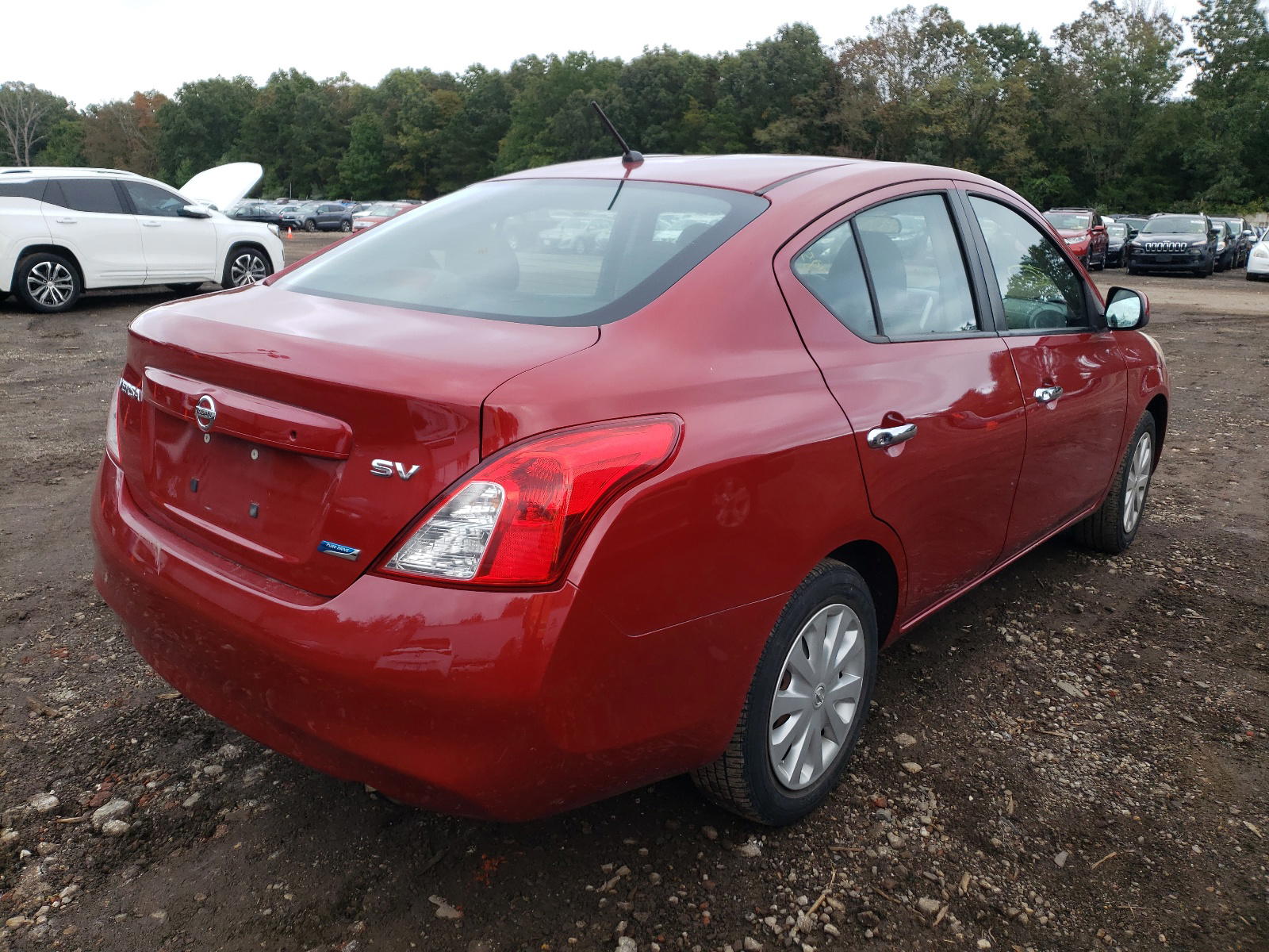 Photo 4 from auction – 2012 NISSAN VERSA S with VIN 3N1CN7AP1CL805387