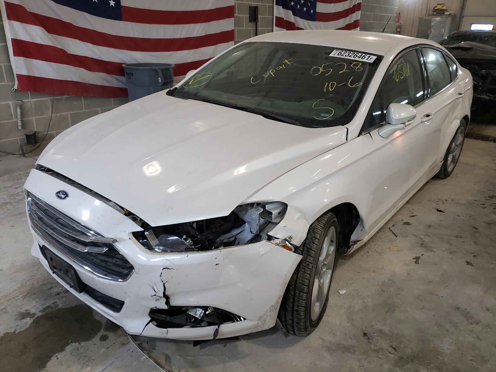 Photo 2 from auction – 2016 FORD FUSION SE with VIN 3FA6P0H72GR310528