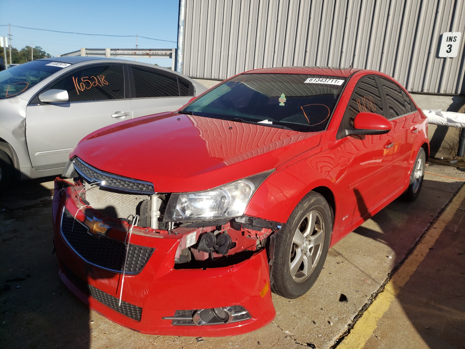 Photo 2 from auction – 2012 CHEVROLET CRUZE LT with VIN 1G1PF5SC6C7347399