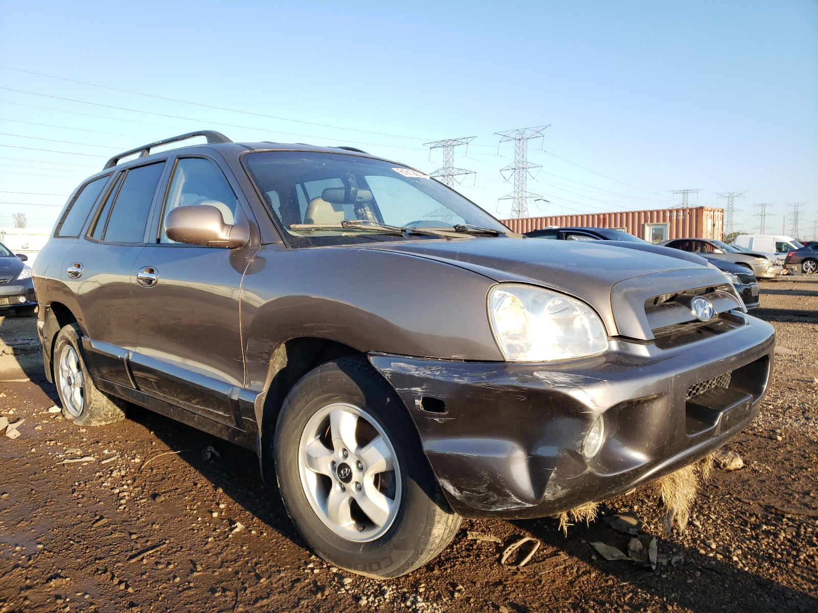 HYUNDAI SANTA FE G 2005 with VIN KM8SC13E95U892094 - Photo from auction