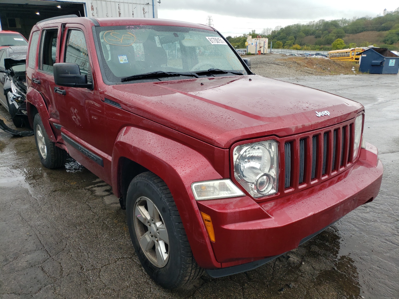 JEEP LIBERTY SP 2012 with VIN 1C4PJLAK7CW201246 - Photo from auction