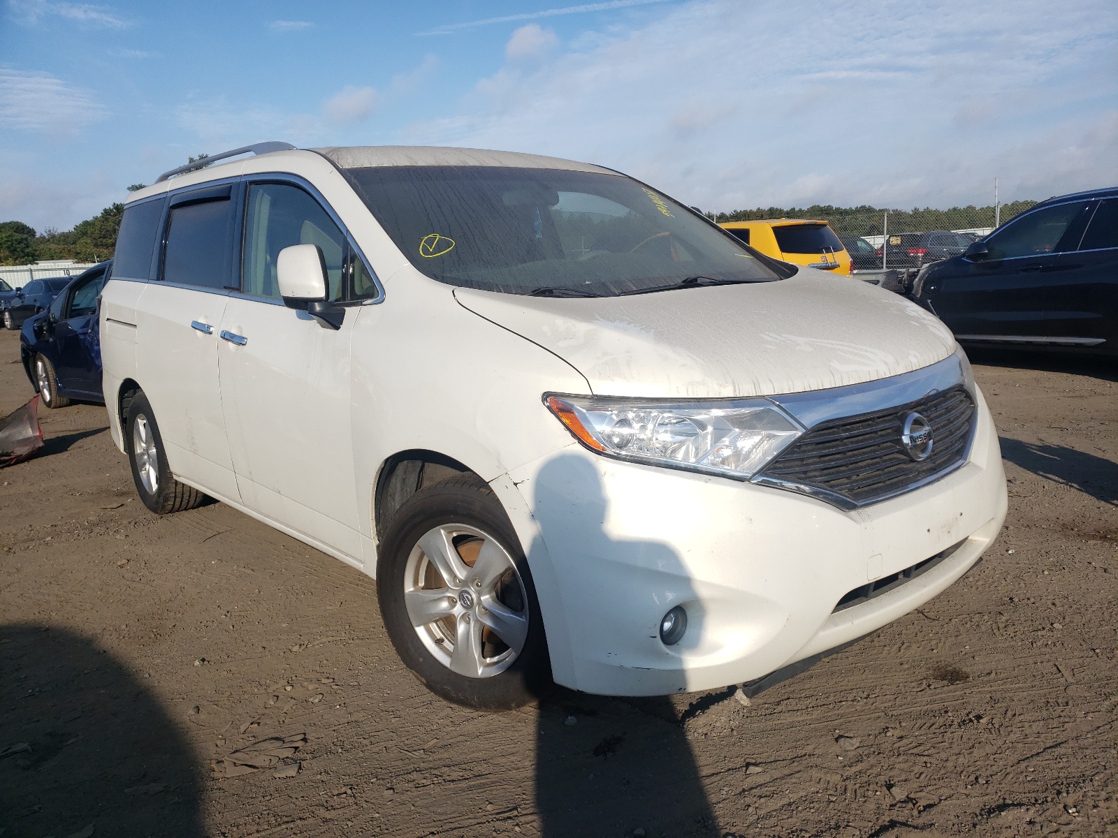 NISSAN QUEST S 2017 with VIN JN8AE2KP1H9169161 - Photo from auction