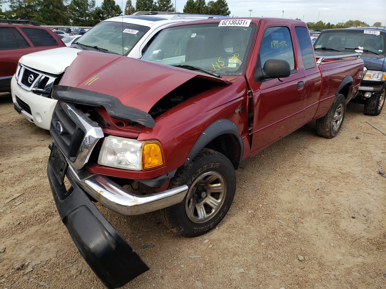 Photo 2 from auction – 2005 FORD RANGER SUP with VIN 1FTYR44UX5PA76577