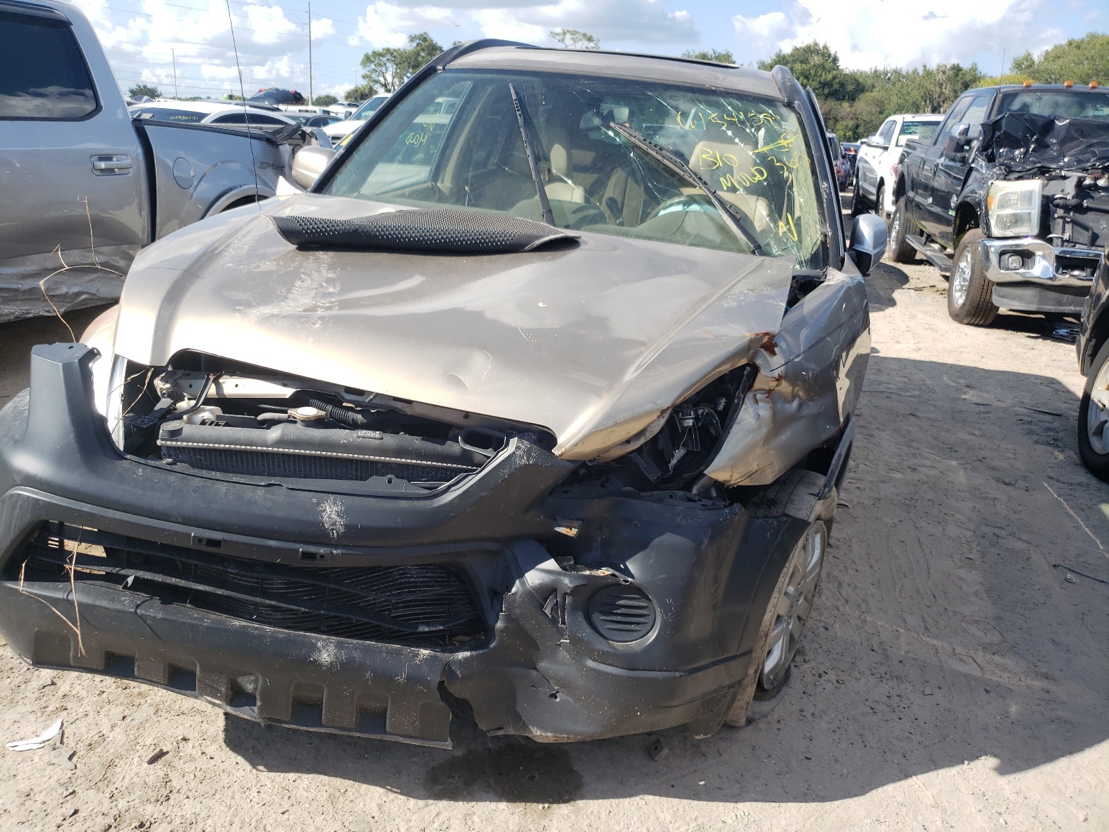 Photo 9 from auction – 2005 HONDA CR-V SE with VIN JHLRD78955C062591