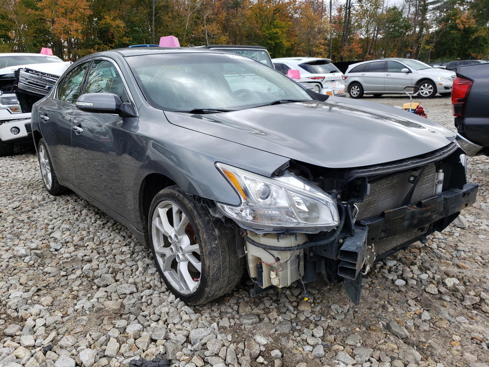 NISSAN MAXIMA S 2014 with VIN 1N4AA5AP0EC439401 - Photo from auction