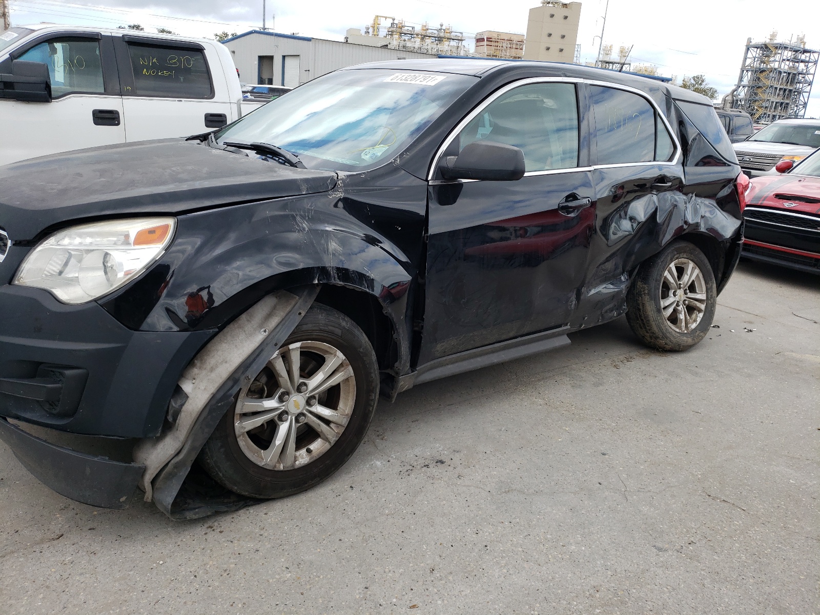 Photo 9 from auction – 2012 CHEVROLET EQUINOX LS with VIN 2GNALBEK0C1338760