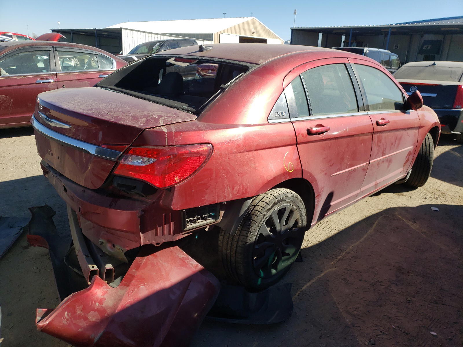 Photo 4 from auction – 2011 CHRYSLER 200 LX with VIN 1C3BC4FB4BN545726
