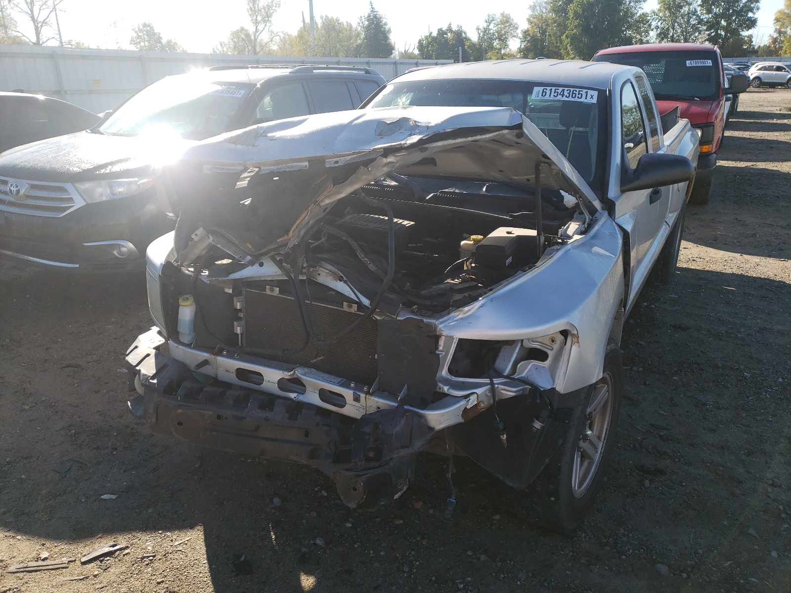 Photo 9 from auction – 2008 DODGE DAKOTA SXT with VIN 1D7HW32K18S580110