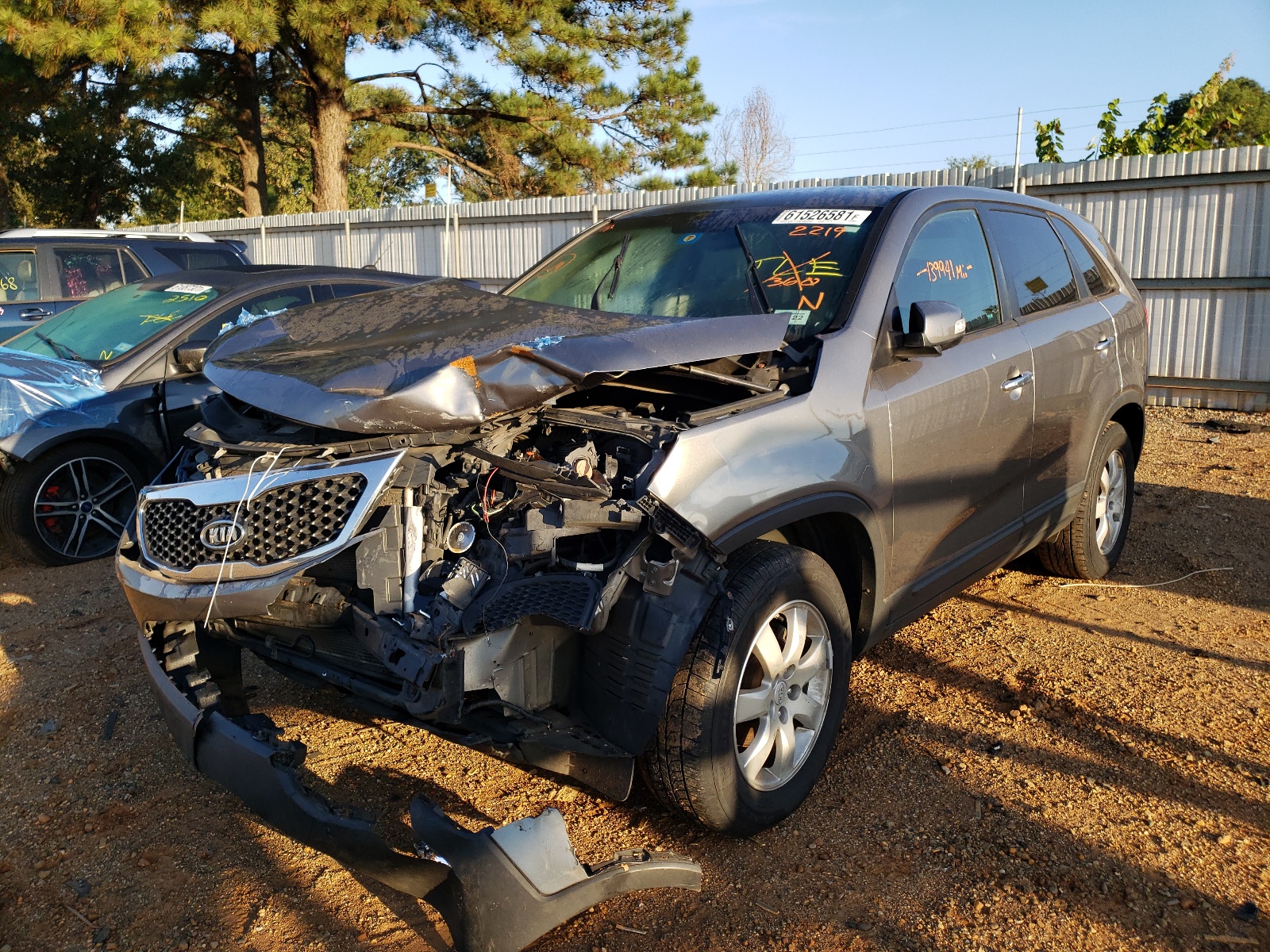 Photo 2 from auction – 2012 KIA SORENTO BA with VIN 5XYKT3A18CG202219