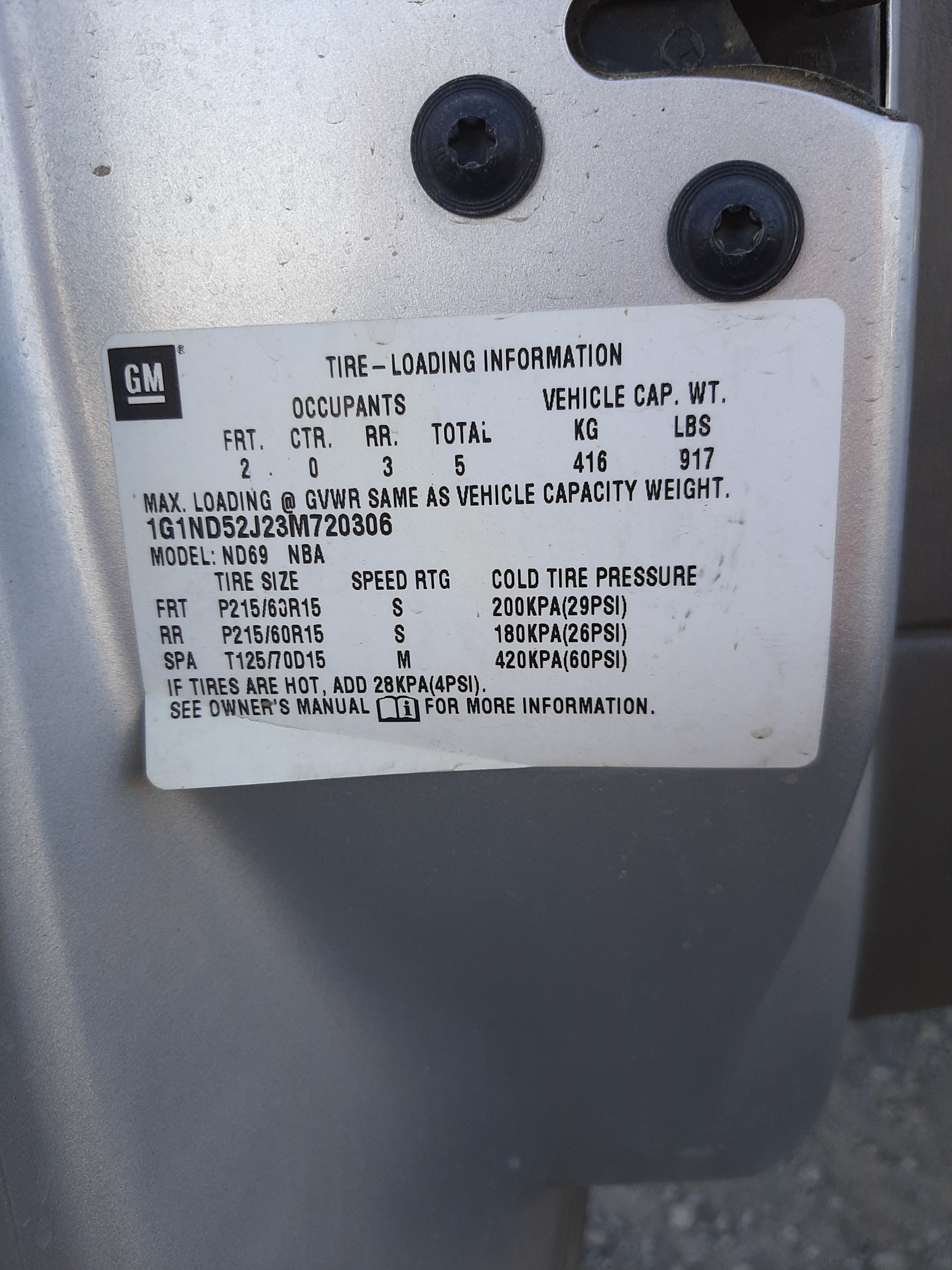 Photo 10 from auction – 2003 CHEVROLET MALIBU with VIN 1G1ND52J23M720306