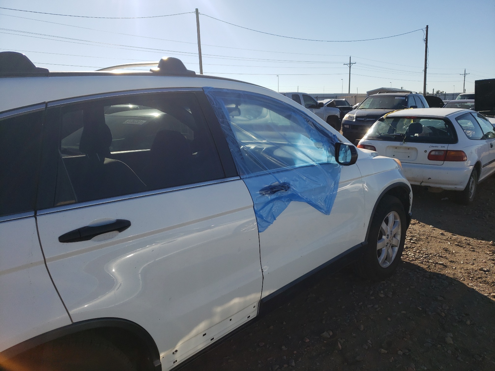 Photo 9 from auction – 2007 HONDA CR-V EX with VIN JHLRE48587C033629