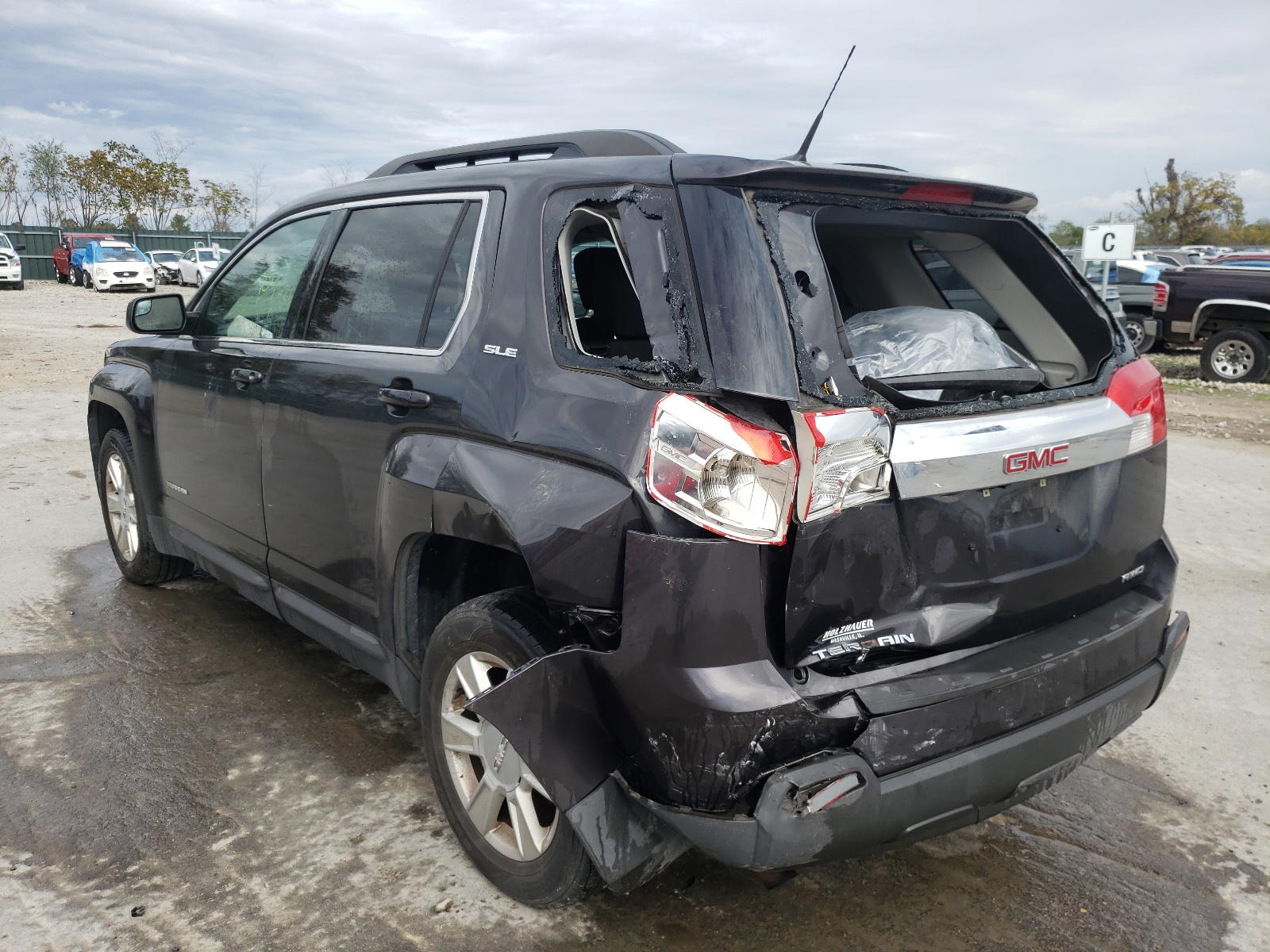 Photo 3 from auction – 2013 GMC TERRAIN SL with VIN 2GKFLTEK0D6139124