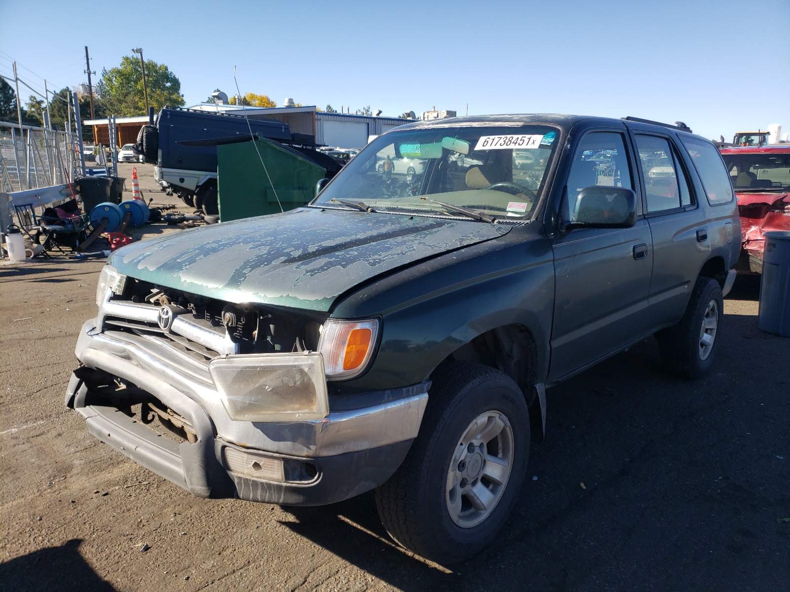 Photo 2 from auction – 1999 TOYOTA 4RUNNER SR with VIN JT3HM84R7X0031310