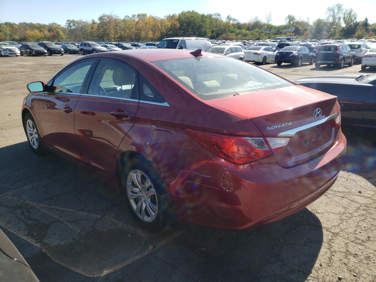 Photo 3 from auction – 2012 HYUNDAI SONATA GLS with VIN 5NPEB4AC4CH386512