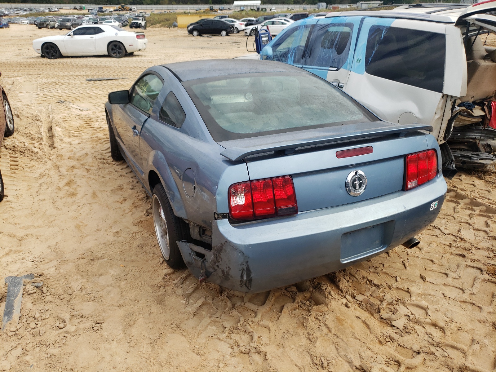 Photo 9 from auction – 2006 FORD MUSTANG with VIN 1ZVFT80N765161935