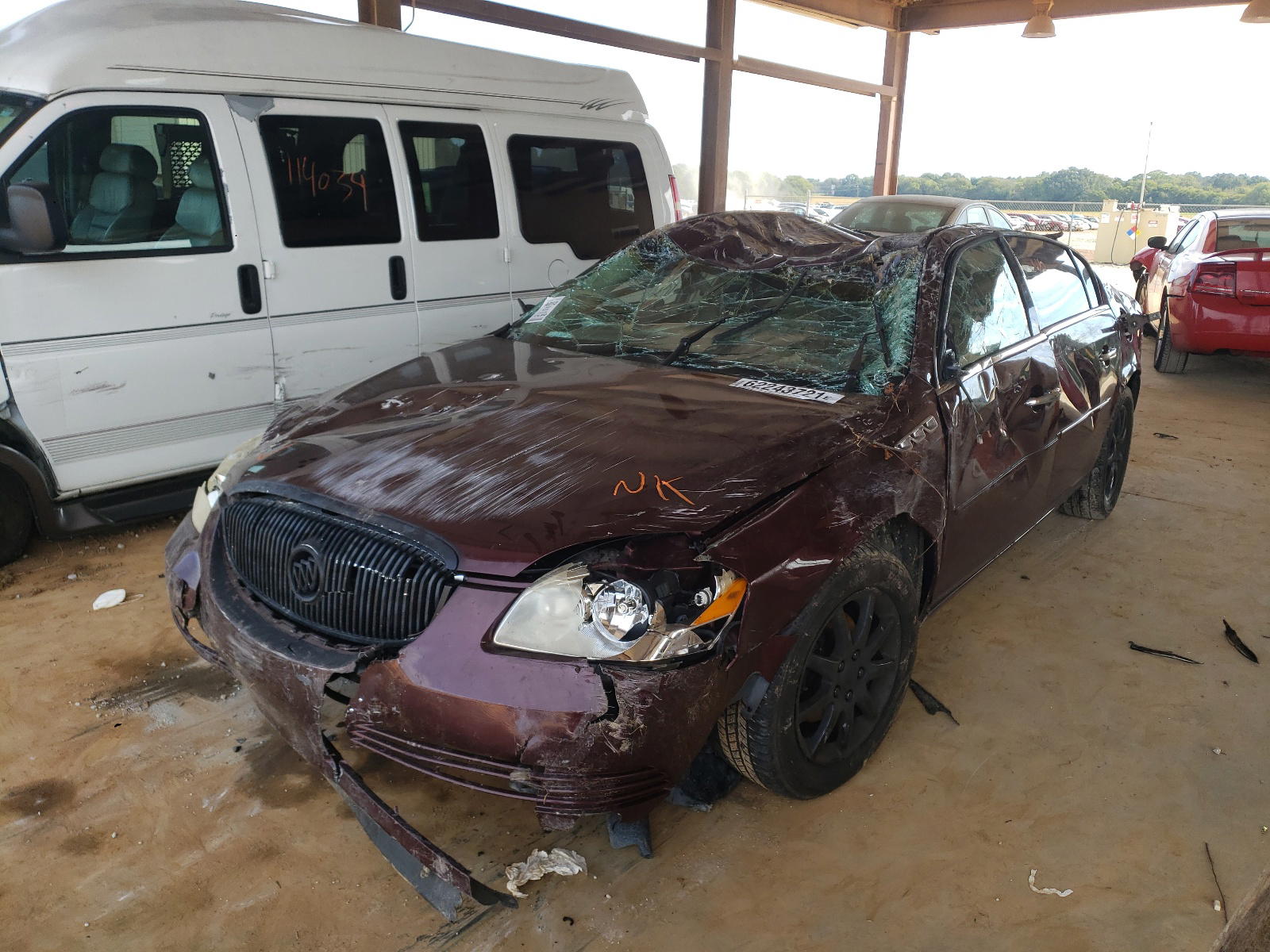 Photo 2 from auction – 2007 BUICK LUCERNE CX with VIN 1G4HD57247U144693