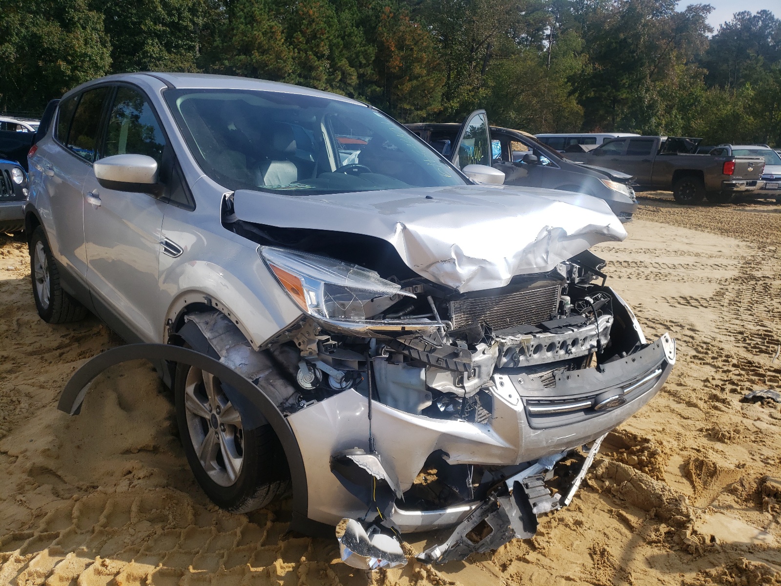 FORD ESCAPE SE 2016 with VIN 1FMCU0G94GUC20990 - Photo from auction