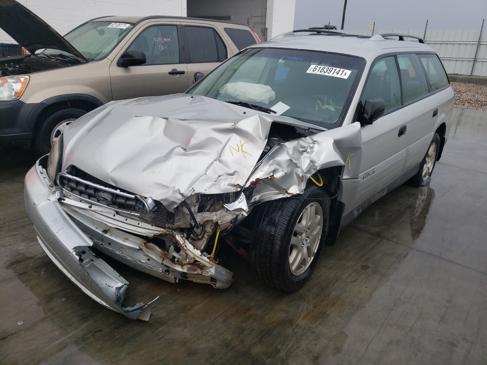 Photo 2 from auction – 2004 SUBARU LEGACY OUT with VIN 4S3BH675047624612