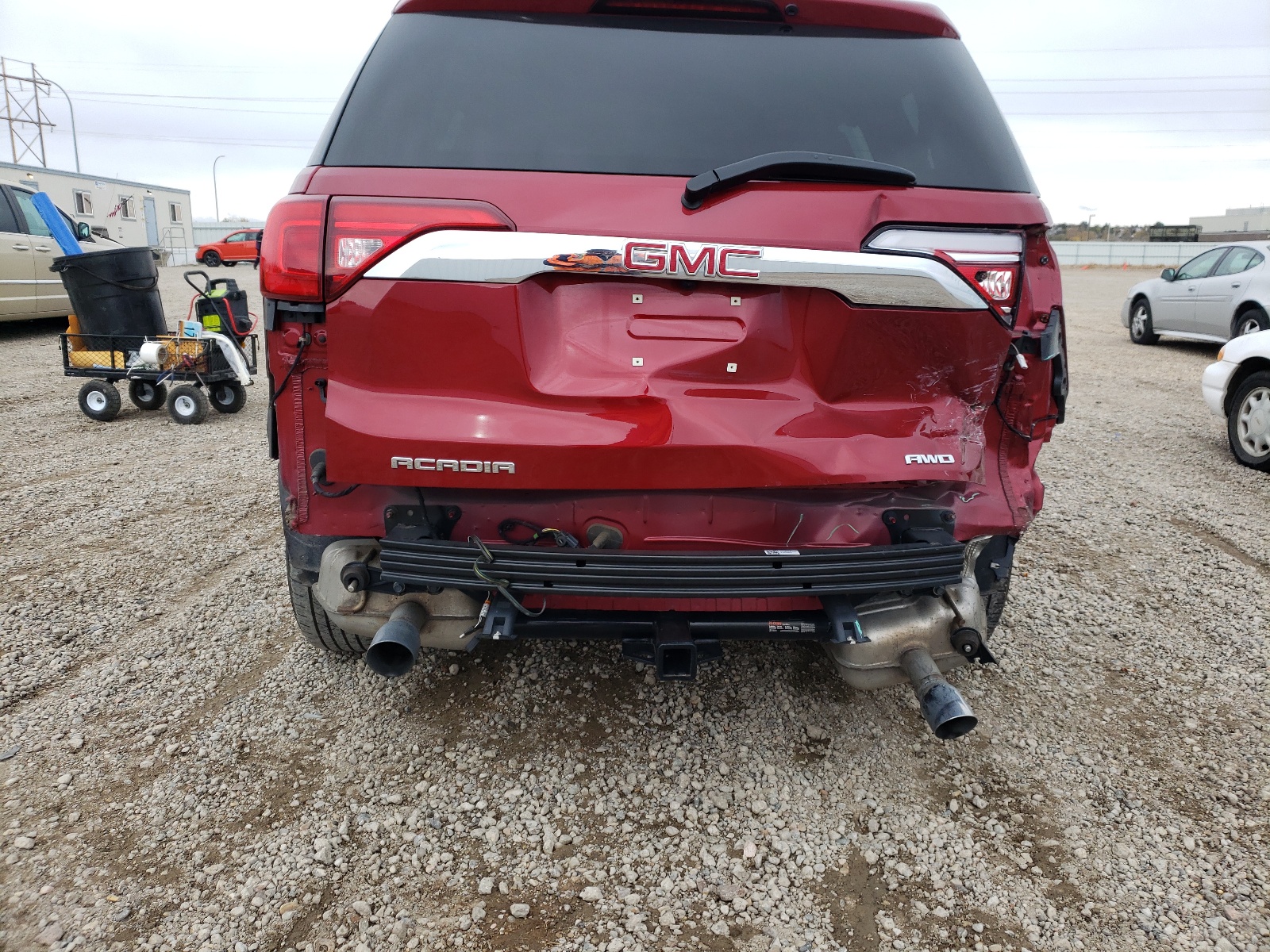 Photo 9 from auction – 2019 GMC ACADIA SLT with VIN 1GKKNULS3KZ269580