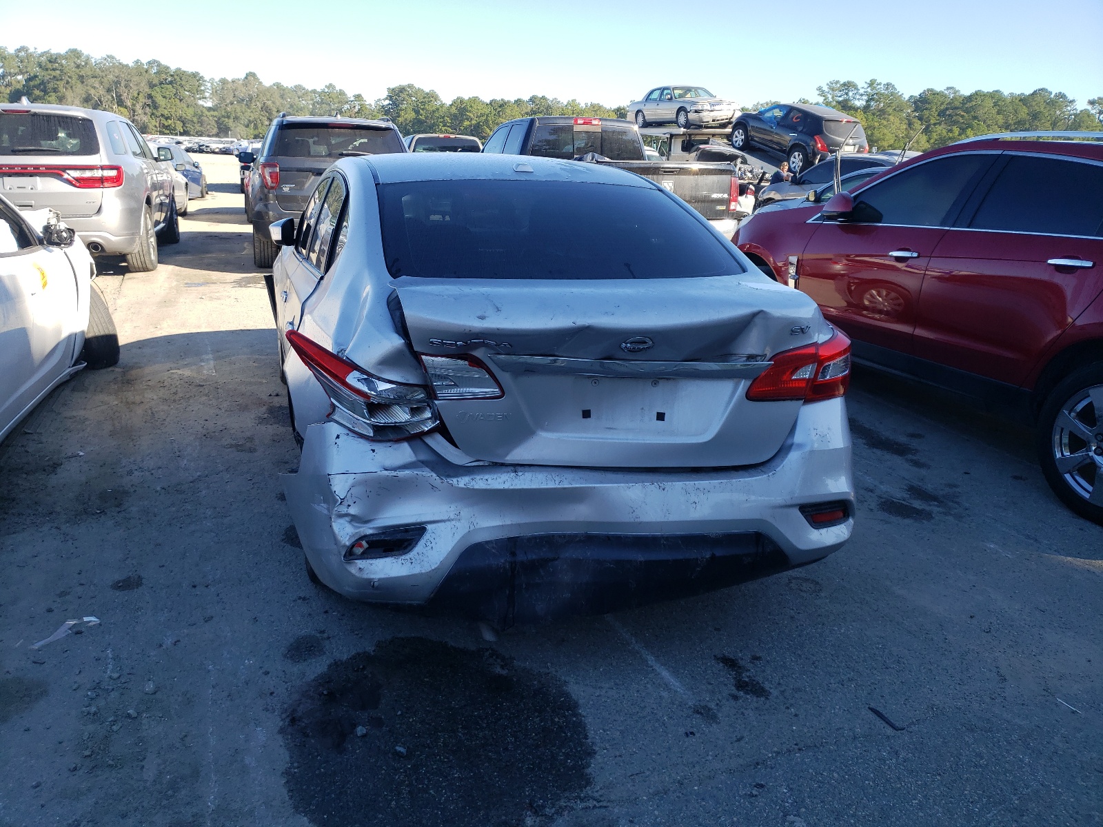 Photo 9 from auction – 2017 NISSAN SENTRA S with VIN 3N1AB7AP2HY337504
