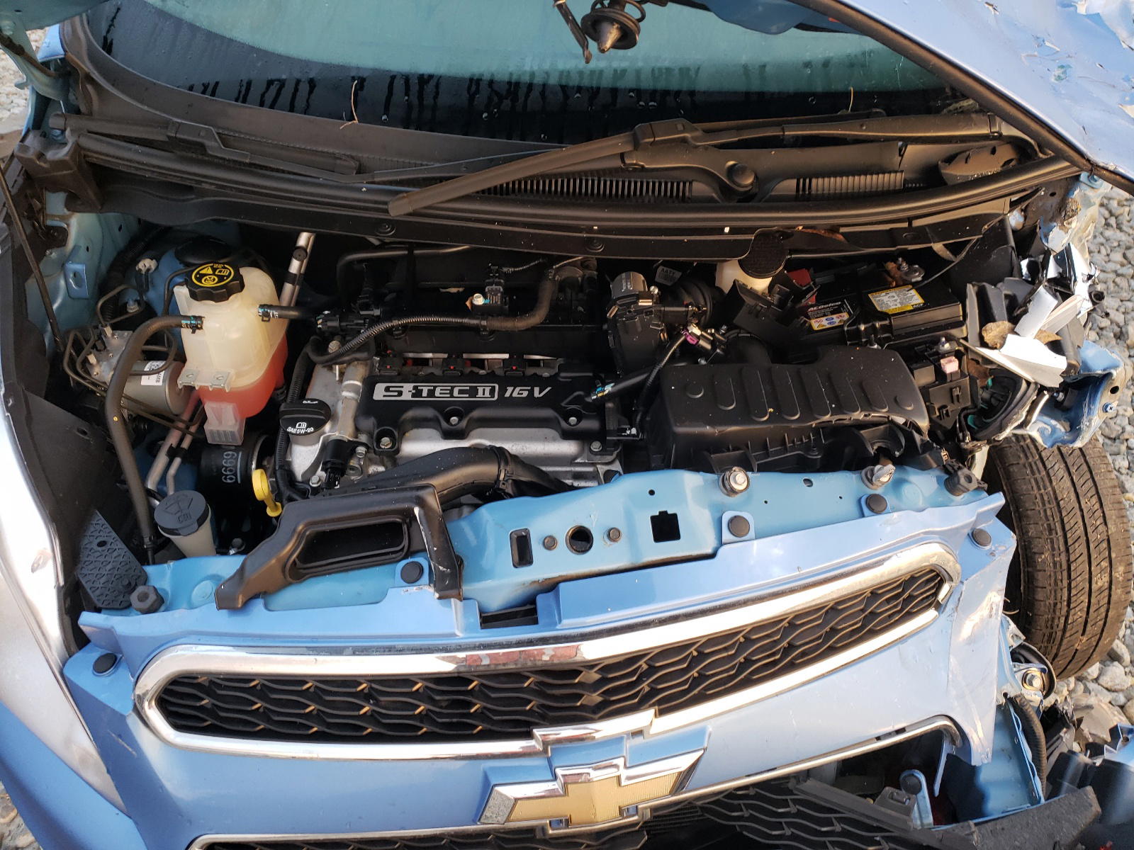Photo 7 from auction – 2014 CHEVROLET SPARK LS with VIN KL8CA6S93EC509961