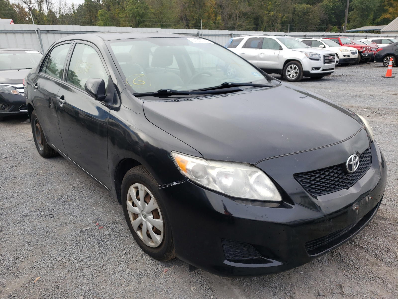 TOYOTA COROLLA BA 2009 with VIN 2T1BU40E49C060138 - Photo from auction