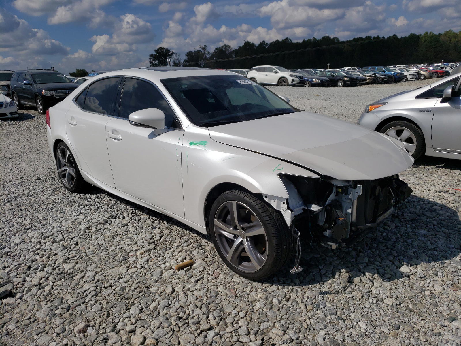 LEXUS IS 300 2018 with VIN JTHBA1D27J5069293 - Photo from auction