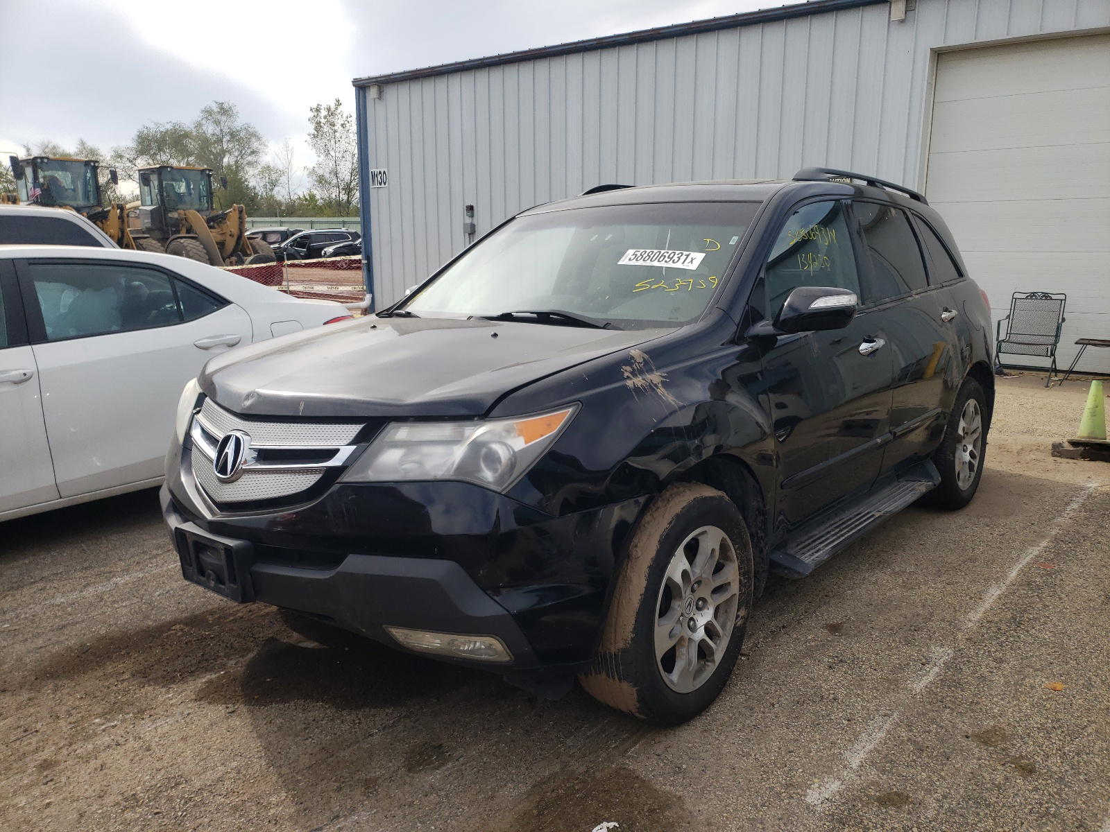 Photo 2 from auction – 2008 ACURA MDX TECHNO with VIN 2HNYD28488H523939