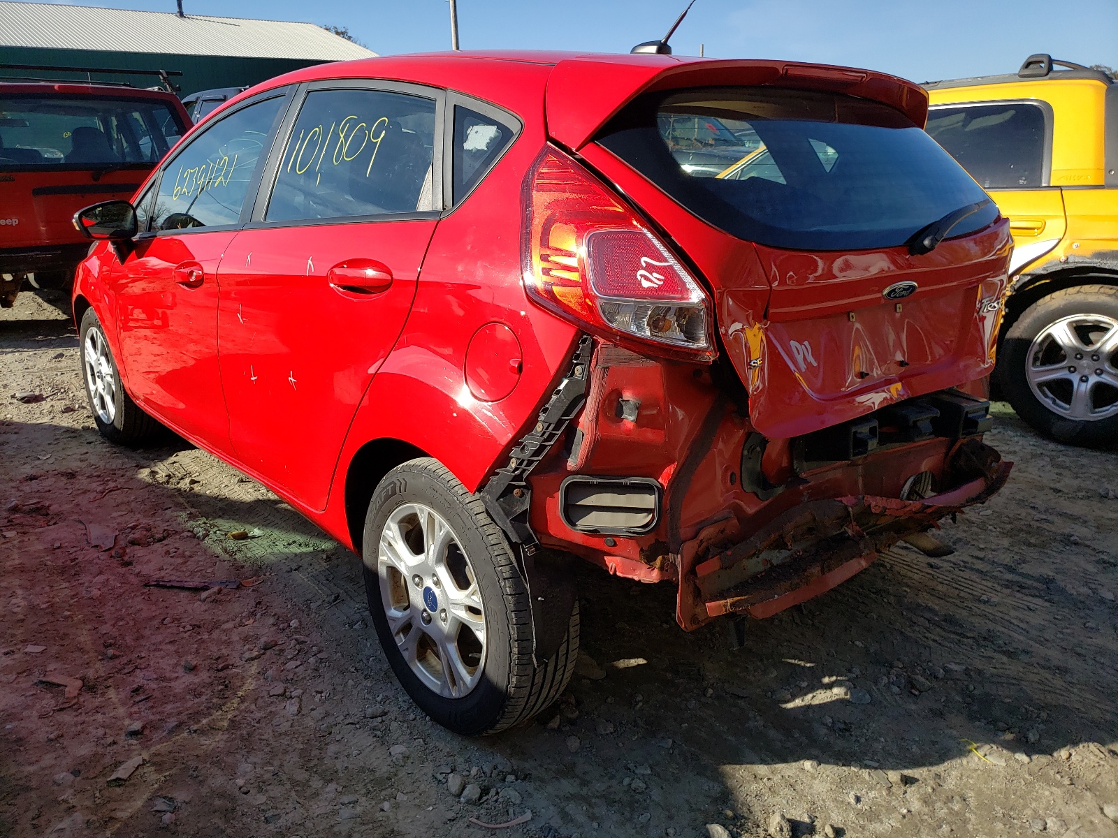 Photo 3 from auction – 2014 FORD FIESTA SE with VIN 3FADP4EJ1EM182680