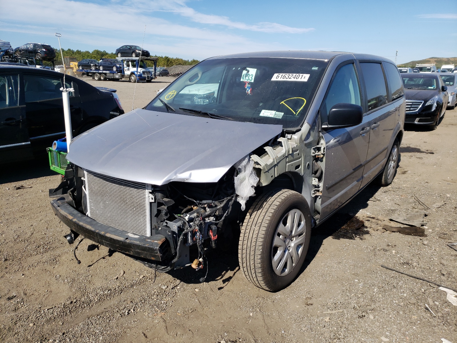 Photo 2 from auction – 2014 DODGE GRAND CARA with VIN 2C4RDGBGXER335097