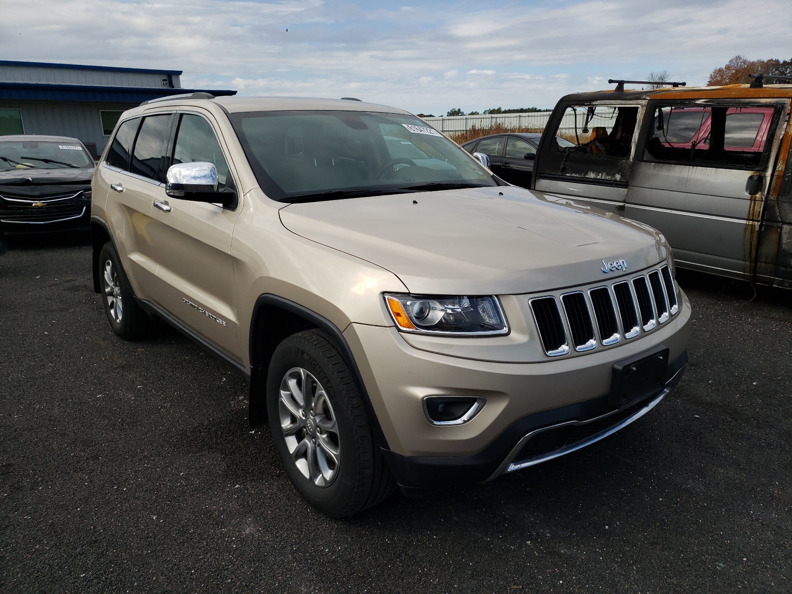 JEEP GRAND CHER 2014 with VIN 1C4RJFBG4EC308294 - Photo from auction