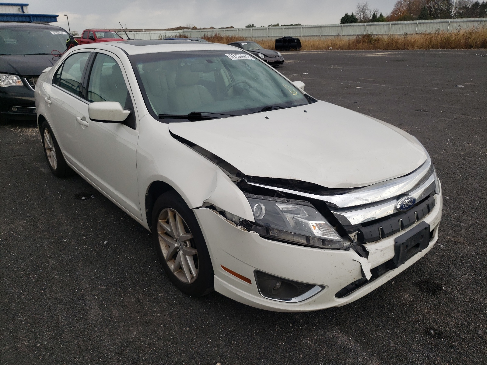 FORD FUSION SEL 2011 with VIN 3FAHP0JG1BR143347 - Photo from auction