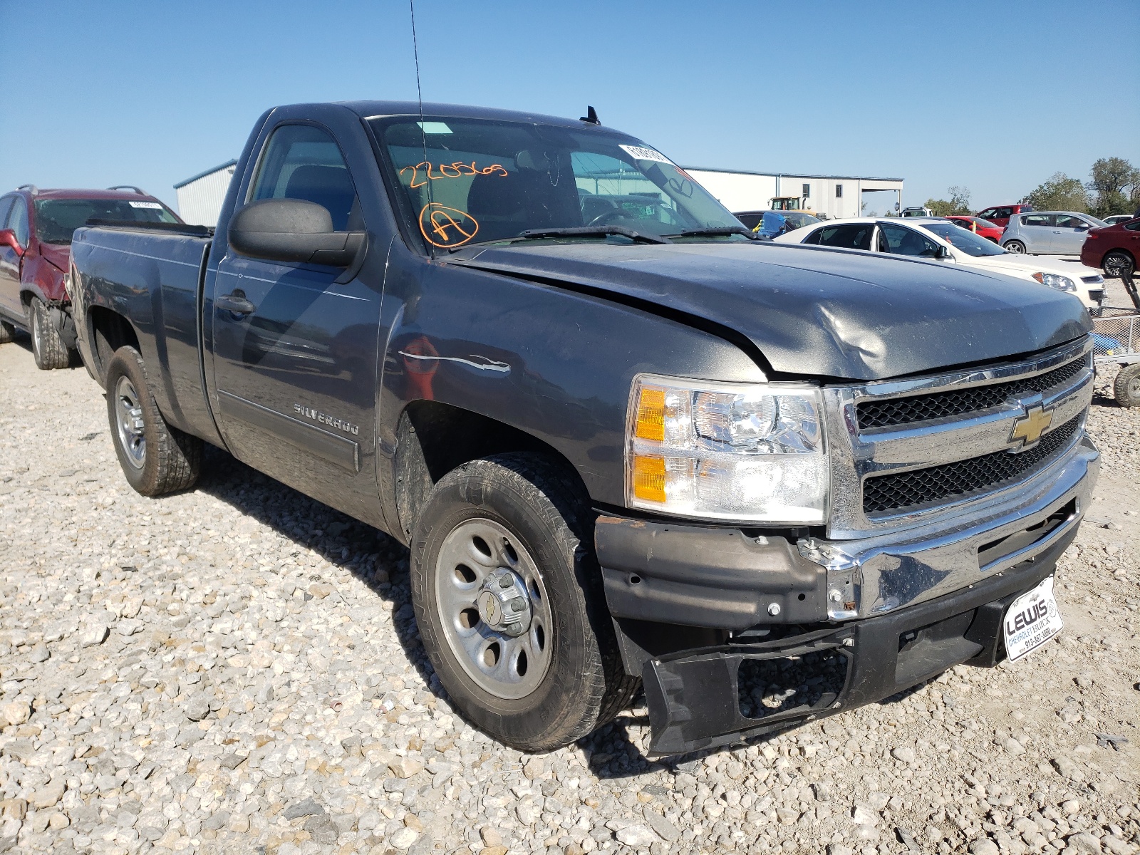 CHEVROLET SILVERADO 2011 with VIN 1GCNCSEA5BZ220565 - Photo from auction