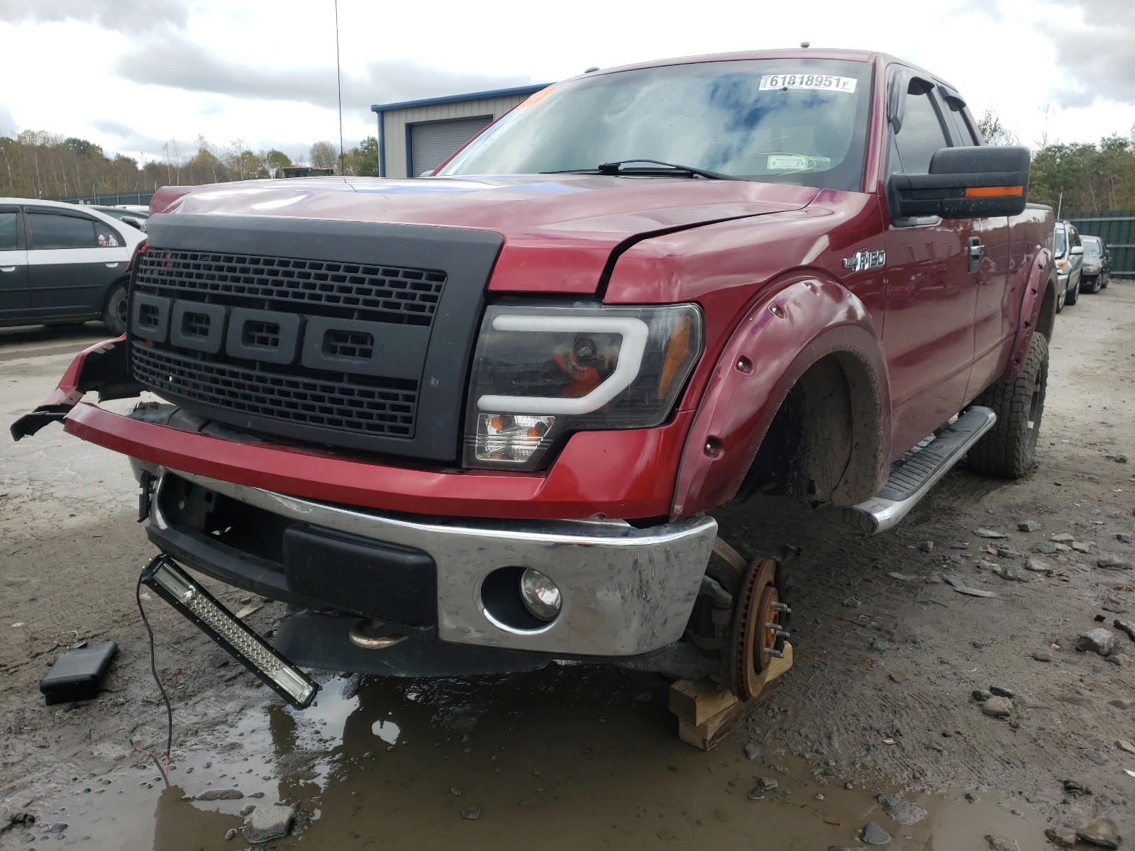Photo 2 from auction – 2013 FORD F150 SUPER with VIN 1FTFX1EF0DFC60832