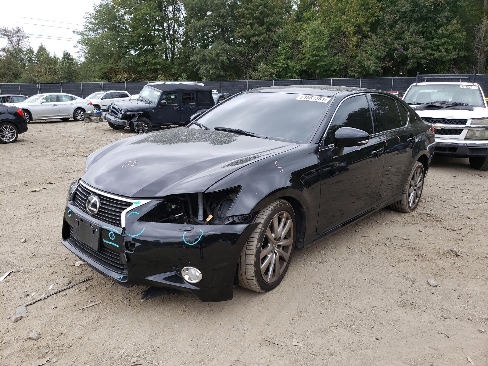 Photo 2 from auction – 2014 LEXUS GS 350 with VIN JTHCE1BL8E5024776