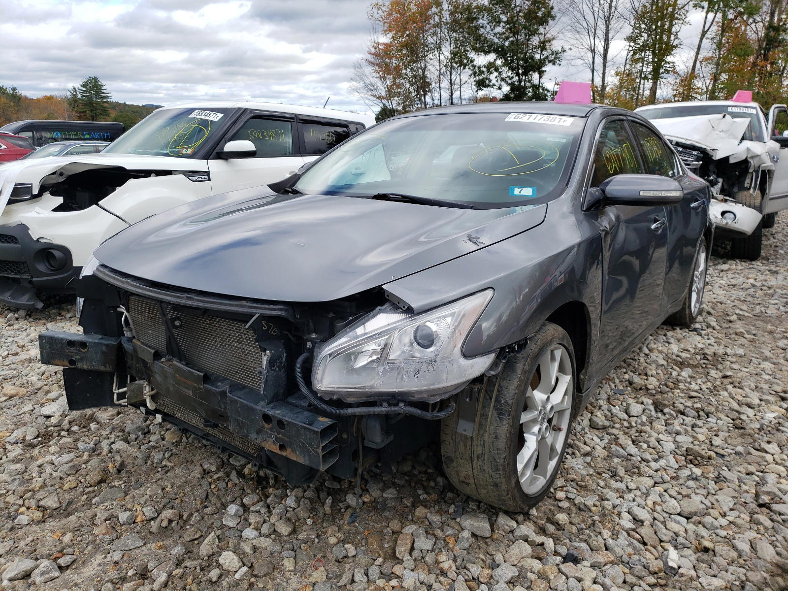 Photo 2 from auction – 2014 NISSAN MAXIMA S with VIN 1N4AA5AP0EC439401