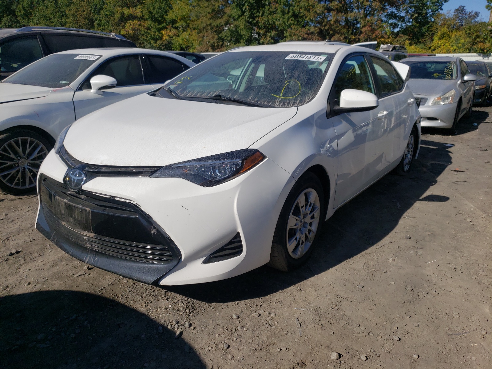 Photo 2 from auction – 2017 TOYOTA COROLLA L with VIN 2T1BURHE8HC896048