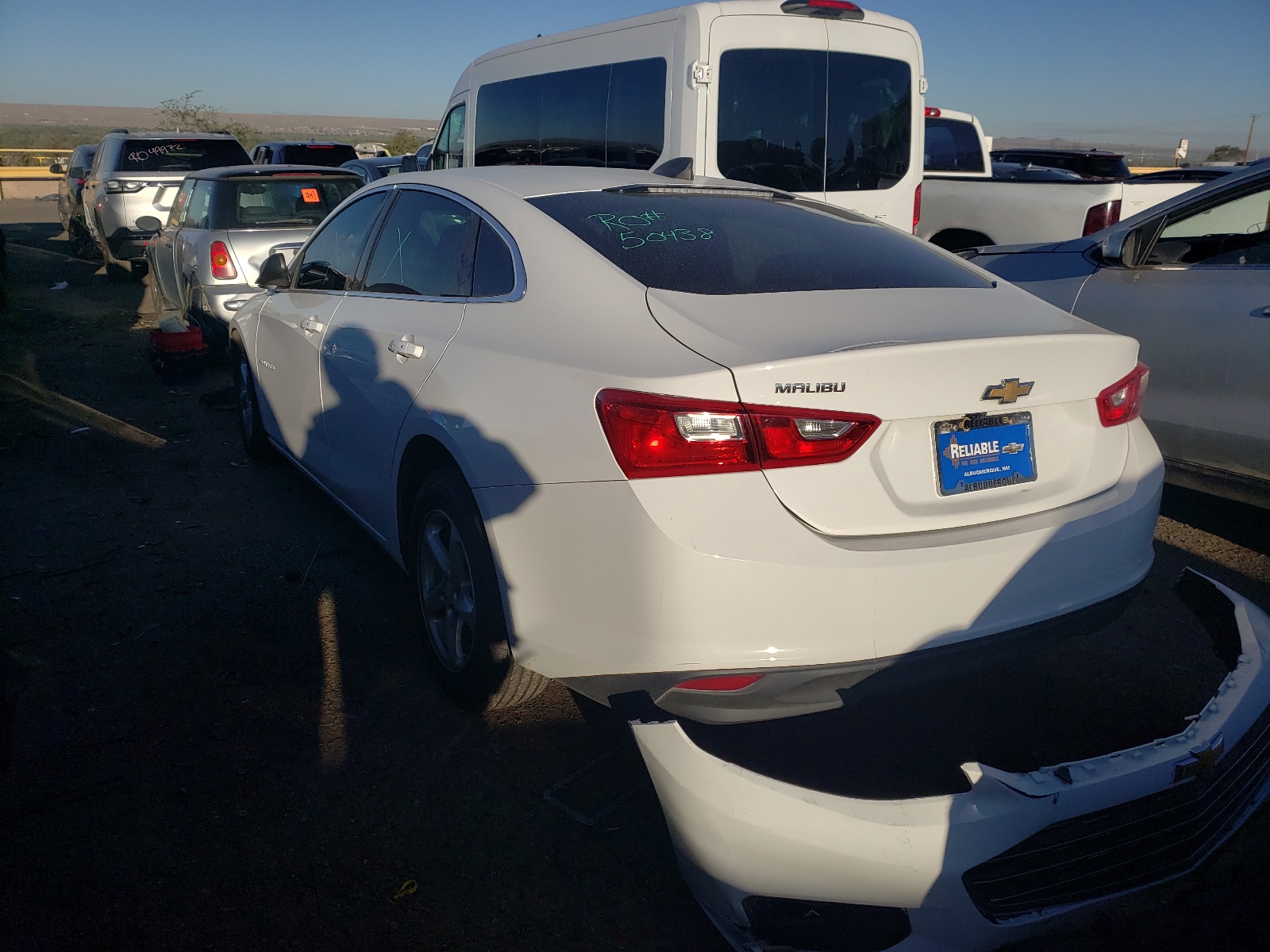 Photo 3 from auction – 2017 CHEVROLET MALIBU LS with VIN 1G1ZB5ST3HF141474