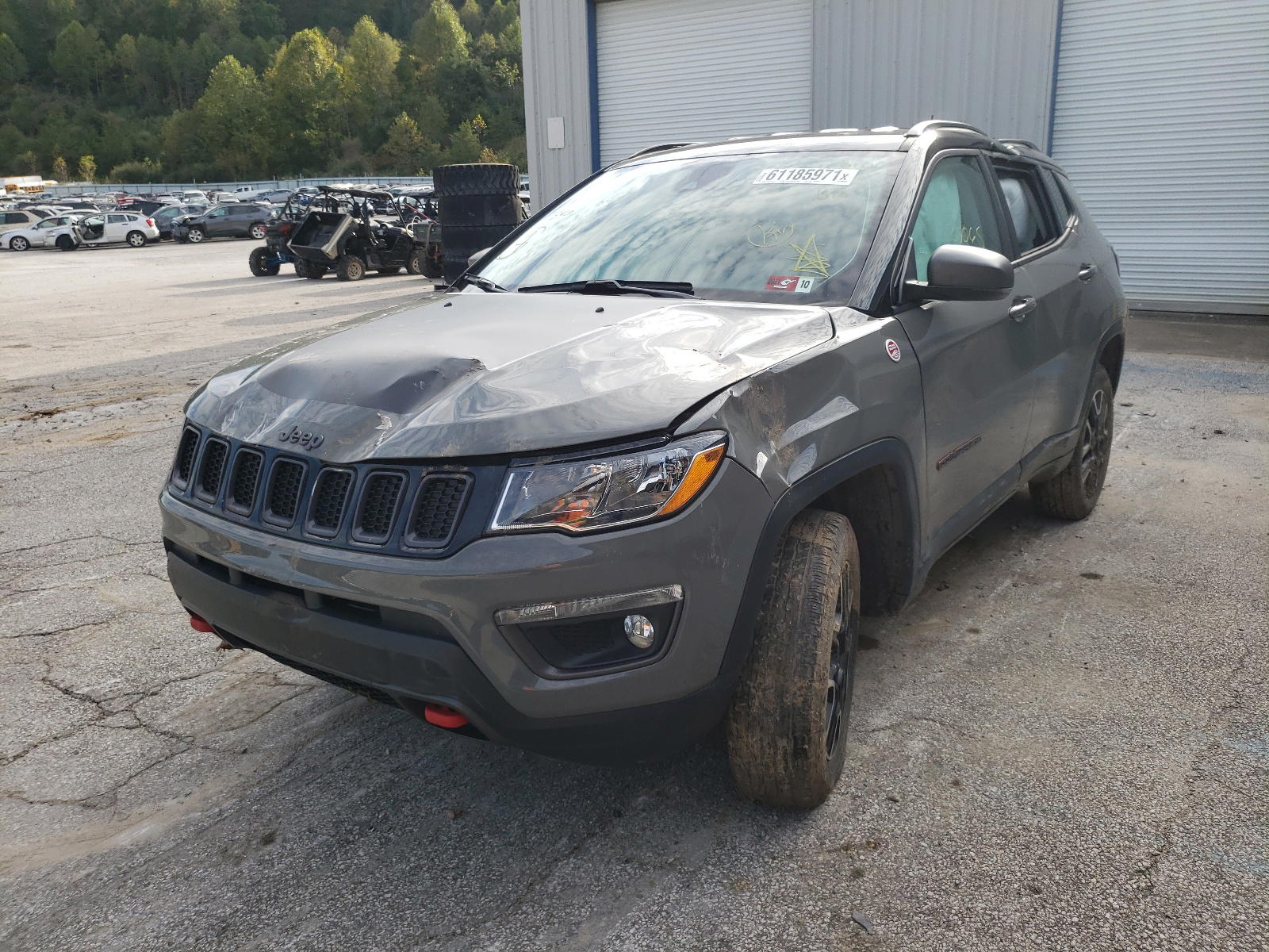 Photo 2 from auction – 2021 JEEP COMPASS TR with VIN 3C4NJDDB3MT525195