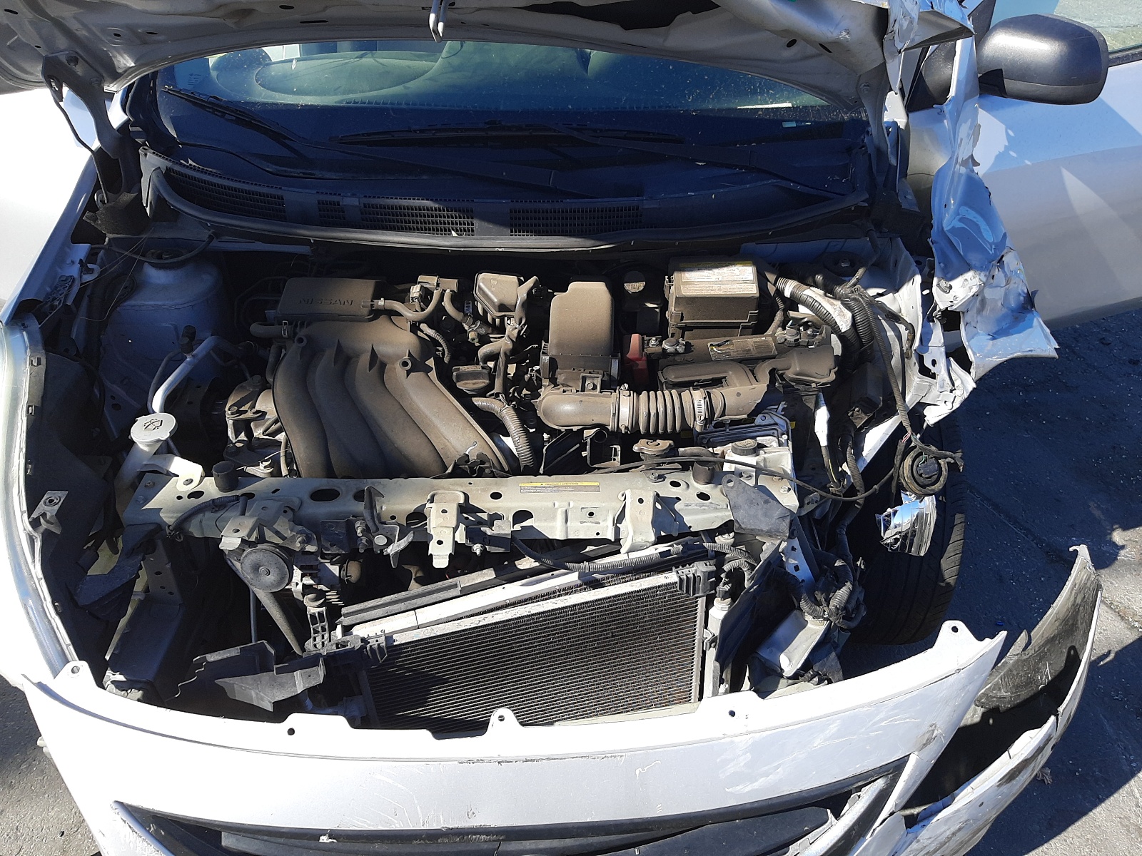 Photo 7 from auction – 2014 NISSAN VERSA with VIN 3N1CN7APXEL821445