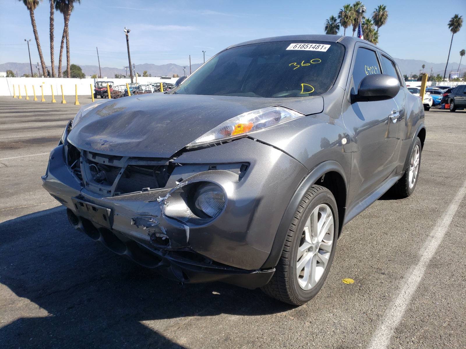 Photo 2 from auction – 2013 NISSAN JUKE S with VIN JN8AF5MR9DT213224