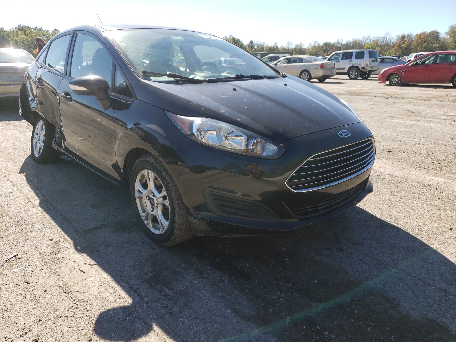 FORD FIESTA SE 2014 with VIN 3FADP4BJ4EM116788 - Photo from auction