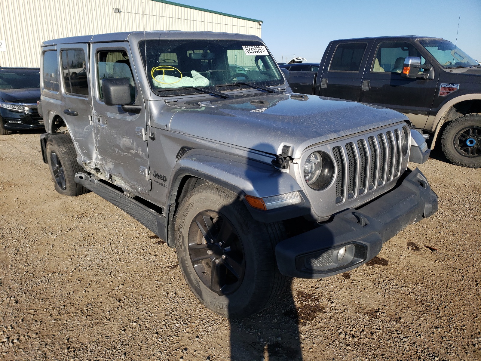JEEP WRANGLER U 2019 with VIN 1C4HJXEG7KW667470 - Photo from auction