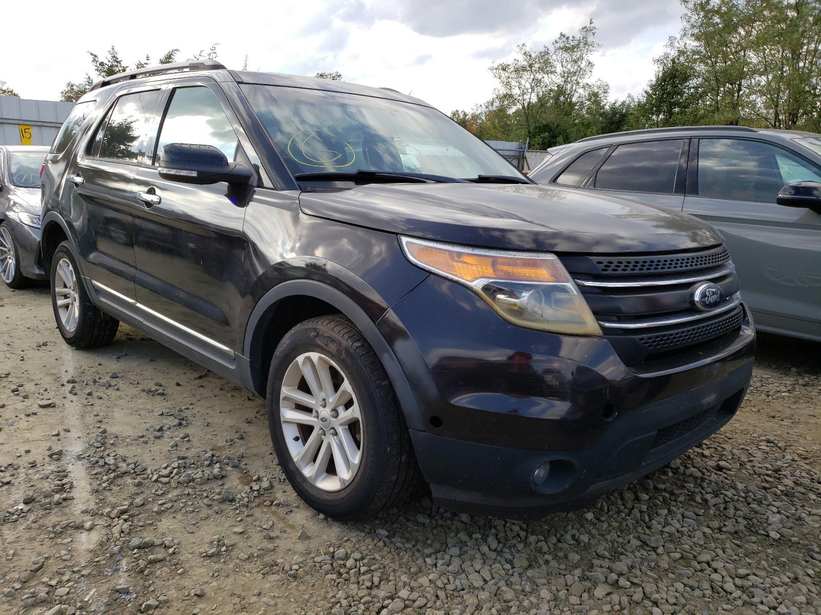 FORD EXPLORER X 2014 with VIN 1FM5K8D81EGC51263 - Photo from auction