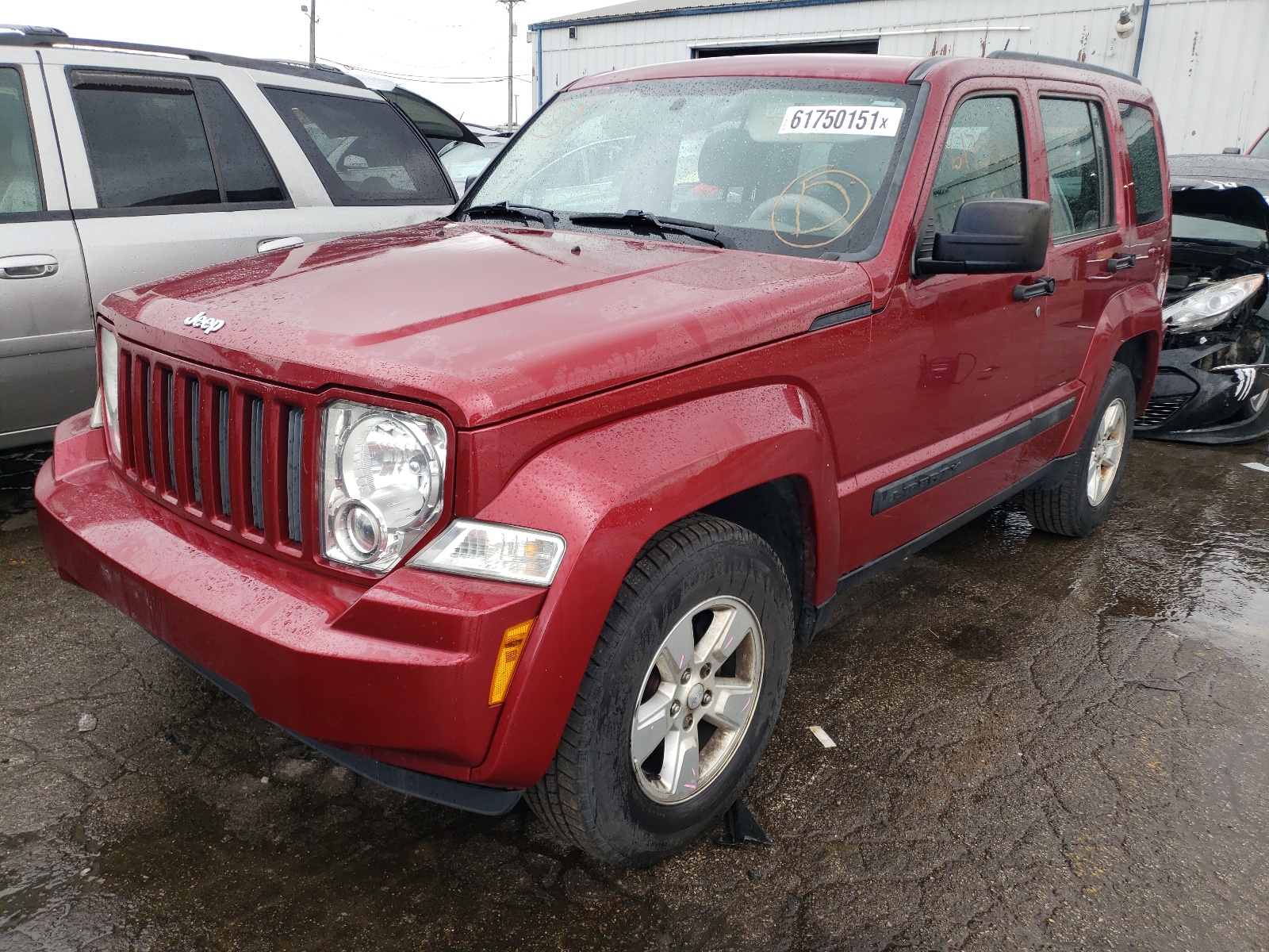 Photo 2 from auction – 2012 JEEP LIBERTY SP with VIN 1C4PJLAK7CW201246