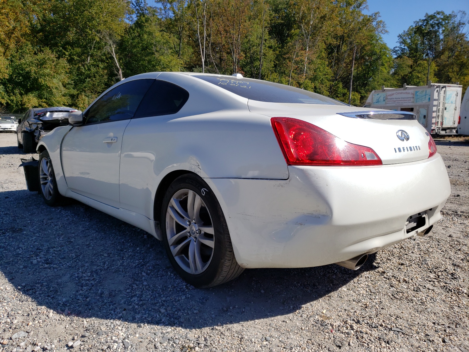 Photo 3 from auction – 2008 INFINITI G37 BASE with VIN JNKCV64E08M108127